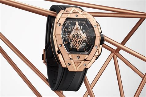 hublot big bang sang bleu king gold replica|spirit of big bang sang bleu.